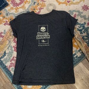 Harley-Davidson Youth Dark Gray Skull Logo Tee